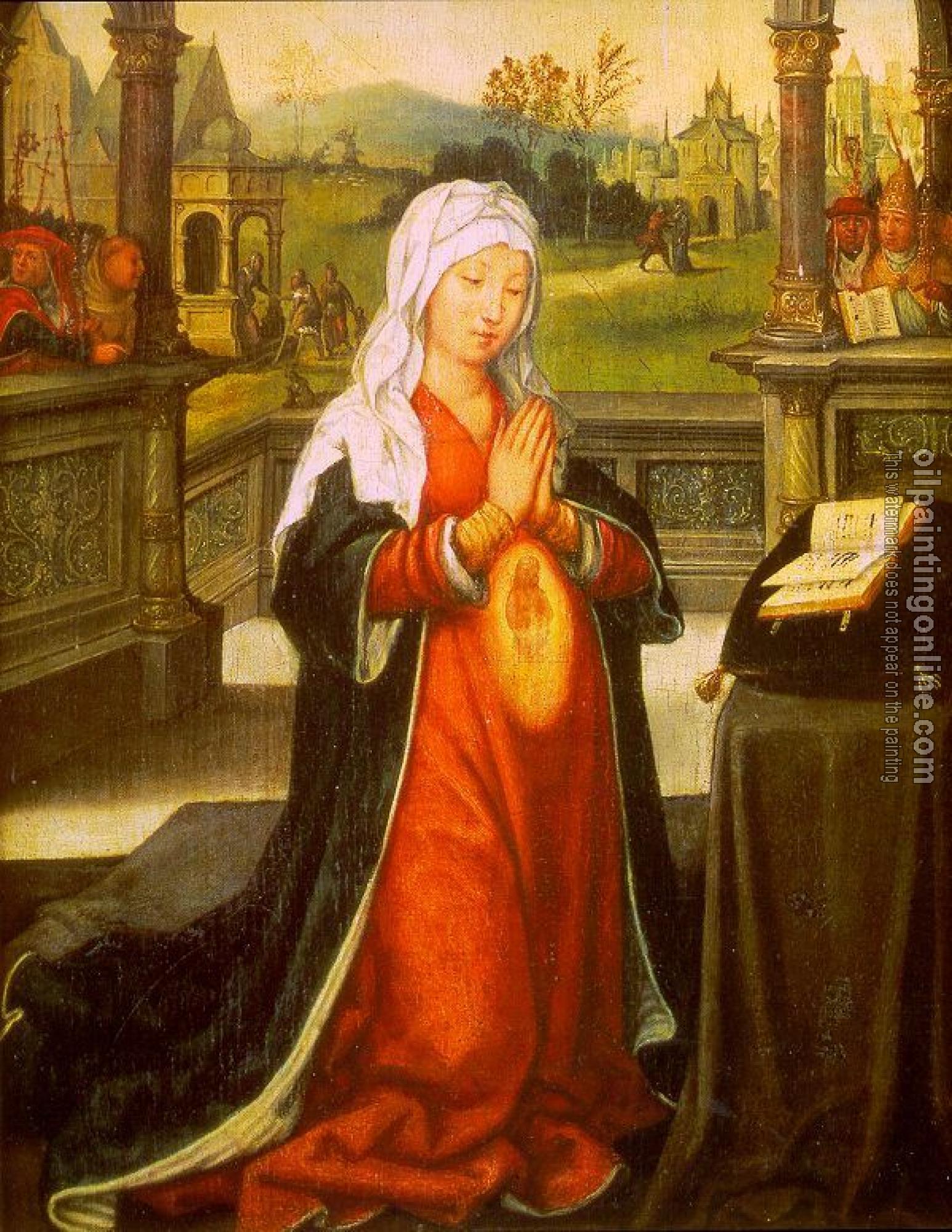 Bellegambe, Jean - St. Anne Conceiving the Virgin Mary